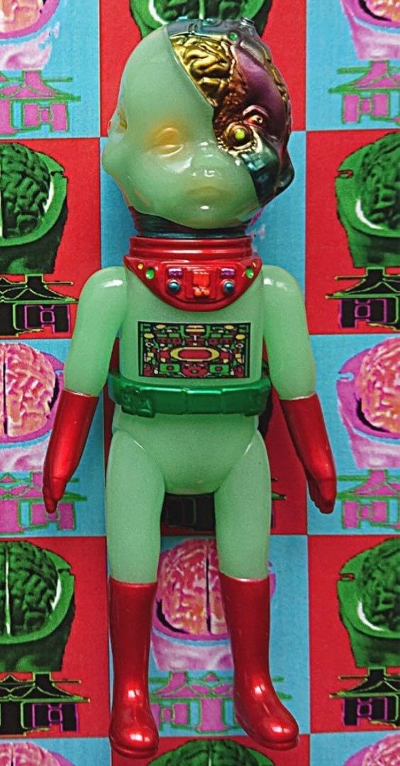 「新品」kikinoiko パラノイドX 蓄光版 + おまけ「ソフビ」 kikinoiko パラノイドエックス蓄光版 + おまけソフビ 新品」kikinoiko